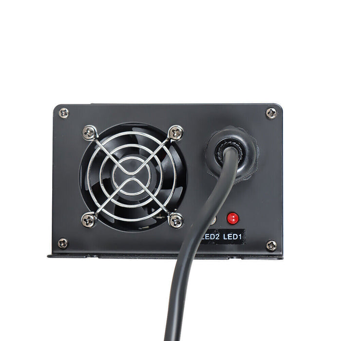 DURAFORCE 48Volt 10Amp Round 3-Pin Plug Charger with OBC bypass For Club Car Golf Cart