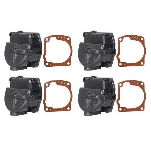DURAFORCE 4× Float Chamber Carb Bowl For Johnson Evinrude 90-175hp 433000 0433000 w/Gasket