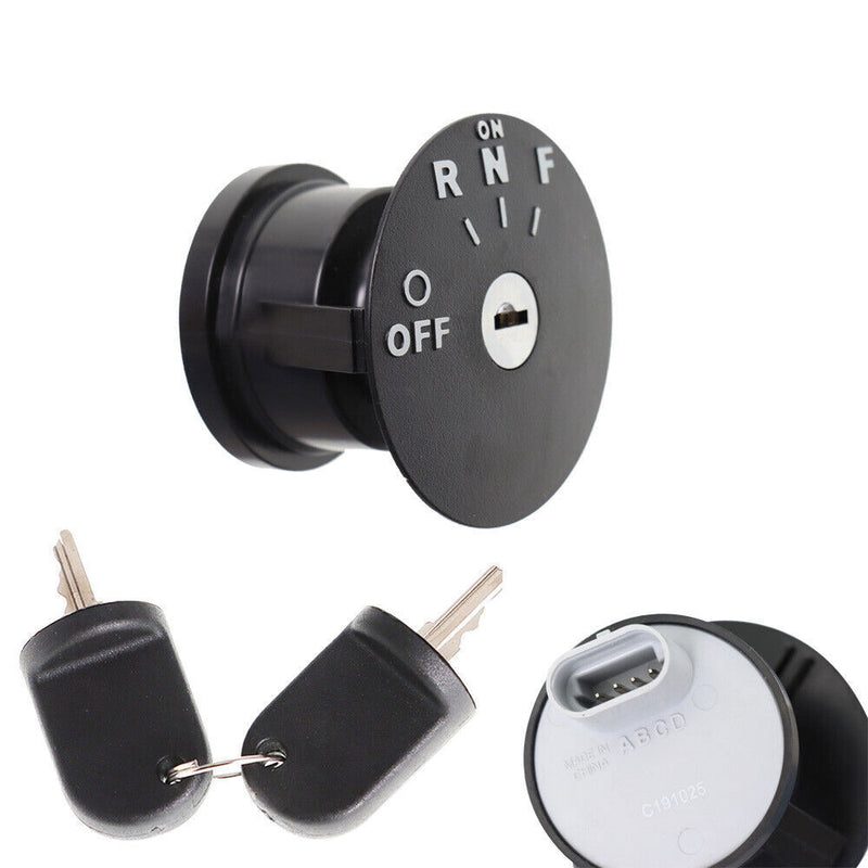 DURAFORCE For 48V RXV EZGO Electric Golf Cart Years 2008-Up Ignition Key Switch Keys