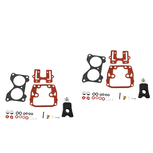 DURAFORCE 2x Carburetor Rebuild Kit for Johnson Evinrude V4 85 90 100 115 125 140 HP USA