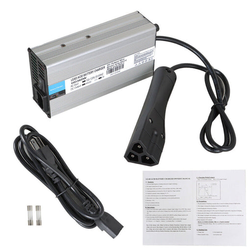 DURAFORCE 48V 6A RXV plug Battery Charger For EzGo RXV Club Car DS Golf Cart