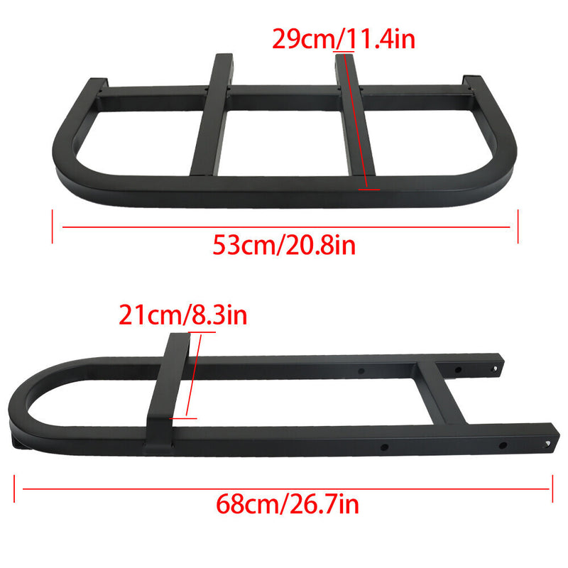 DURAFORCE For Club Car E-Z-Go Yamaha Golf Rear Seat Golf Bag Holder Universal Attachment