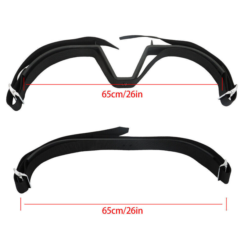 DURAFORCE For Club Car E-Z-Go Yamaha Golf Rear Seat Golf Bag Holder Universal Attachment