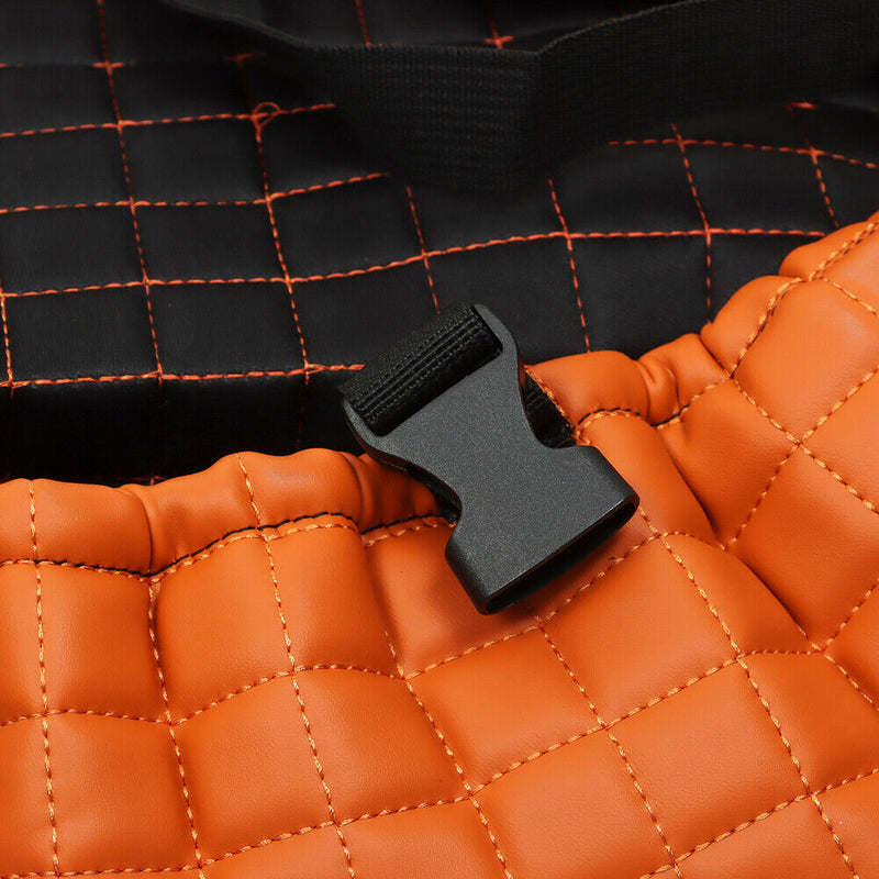 DURAFORCE Set Of 4 Seat Covers Front&Rear For Yamaha Drive/Drive 2 2007+ Golf Cart-Orange