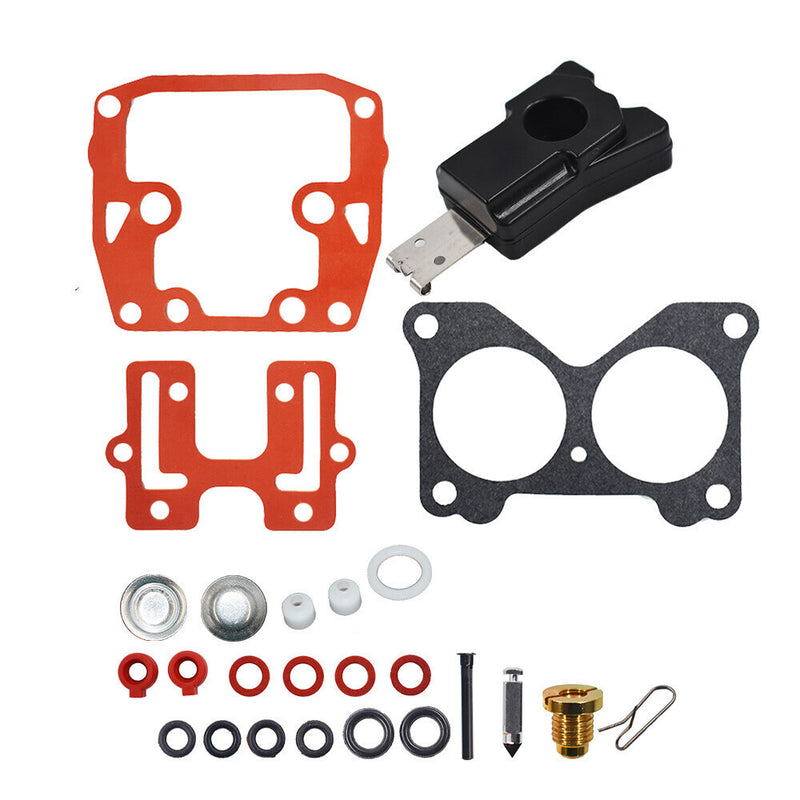 DURAFORCE For Johnson Evinrude Carburetor Carb Kit V4 V6 85 - 235 HP Crossflow 439076 New