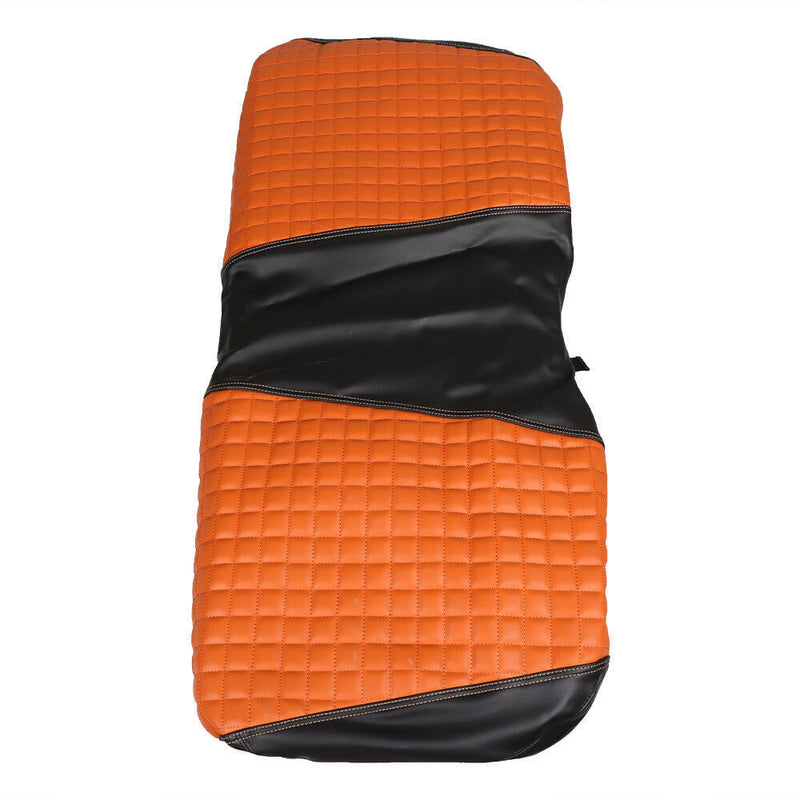 DURAFORCE Orange Front & Rear Seat Covers Fits For Club Car Precedent Golf Carts 2004-Up