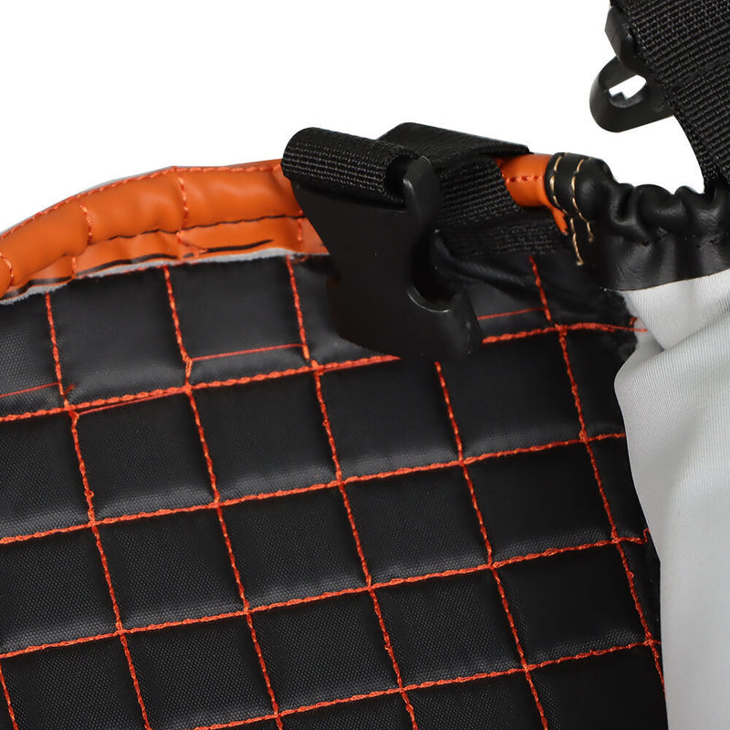 DURAFORCE Orange Front & Rear Seat Covers Fits For Club Car Precedent Golf Carts 2004-Up