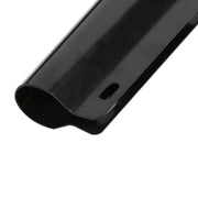 DURAFORCE Mud Flap Hangers Black Steel Straight 30" Pair 2.5" Semi Truck Spring Loaded