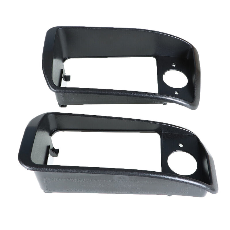 DURAFORCE Black Headlight Bezels Driver #1016880 1016879 For 1993-UPClub Car Golf Cart DS