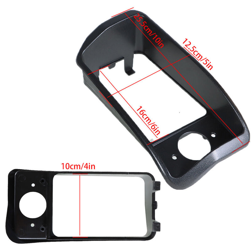 DURAFORCE Black Headlight Bezels Driver #1016880 1016879 For 1993-UPClub Car Golf Cart DS