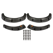 DURAFORCE Front And Rear Fender Flares For 2008-2015 EZGO RXV Gas And Electric Golf Carts