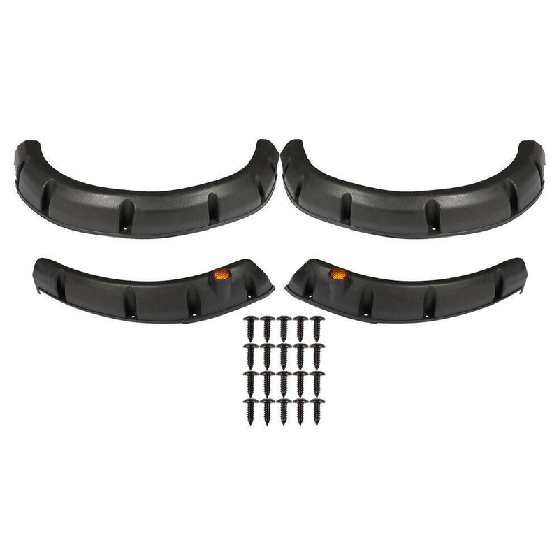 DURAFORCE Front And Rear Fender Flares For 2008-2015 EZGO RXV Gas And Electric Golf Carts