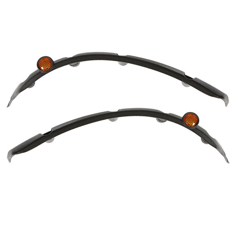 DURAFORCE Front And Rear Fender Flares For 2008-2015 EZGO RXV Gas And Electric Golf Carts