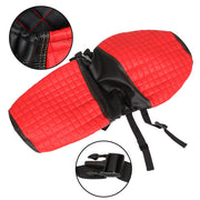 DURAFORCE Red Color Golf Carts Front And Rear Seat Covers For Club Car Precedent 2004-Up
