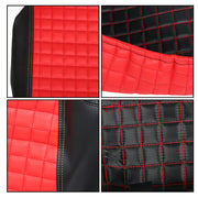 DURAFORCE Red Color Golf Carts Front And Rear Seat Covers For Club Car Precedent 2004-Up