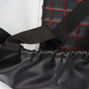 DURAFORCE Red Color Golf Carts Front And Rear Seat Covers For Club Car Precedent 2004-Up