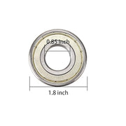DURAFORCE 2Pcs Rear Axle Bearing For Yamaha Golf Cart G2,G8,G9,G11,G14,G16,G19,G20,G21,G22