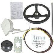 DURAFORCE 10FT SS13710 Boat Cable With Wheel For Marine Engine Turbine Steering System New