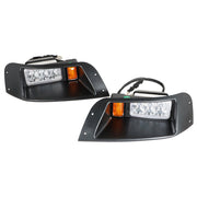 DURAFORCE For EZGO TXT Golf Cart LED Headlight & Tail Light Kit 1996-2013 Gas and Electric