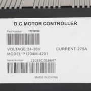 DURAFORCE 36V 275AMP DC Controller Replace 1204-027 PMC For EZGO Golf Cart 0-5kΩ