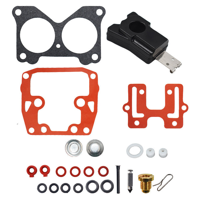 DURAFORCE 0439076 For Johnson/Evinrude CARB Carburetor Rebuild Kit V4 V6 Crossflow