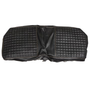 DURAFORCE 4Pcs Black Front & Rear Seat Covers For EZGO Medalist TXT 1994-2013 Golf Carts