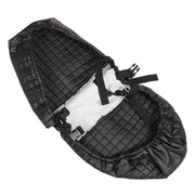 DURAFORCE 4Pcs Black Front & Rear Seat Covers For EZGO Medalist TXT 1994-2013 Golf Carts