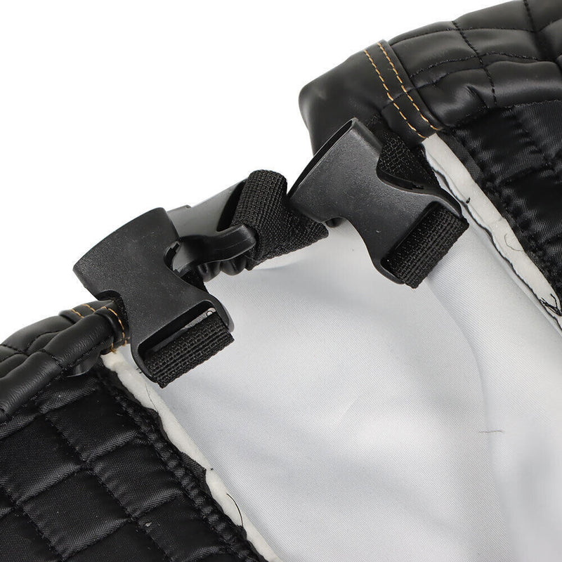 DURAFORCE 4Pcs Black Front & Rear Seat Covers For EZGO Medalist TXT 1994-2013 Golf Carts