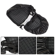DURAFORCE 4Pcs Black Front & Rear Seat Covers For EZGO Medalist TXT 1994-2013 Golf Carts
