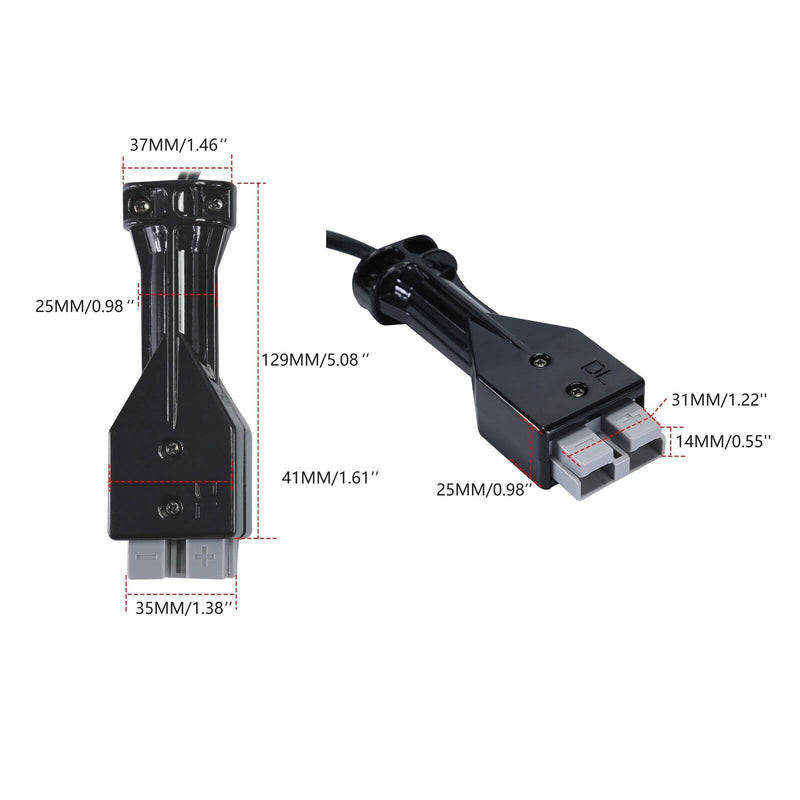 DURAFORCE 36 Volt 36V Golf Cart Battery Charger for MARATHON SB50 EZ GO Club Car US 83-94