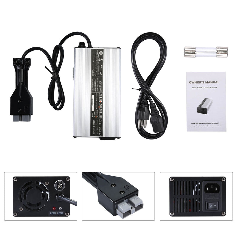DURAFORCE 36 Volt 36V Golf Cart Battery Charger for MARATHON SB50 EZ GO Club Car US 83-94