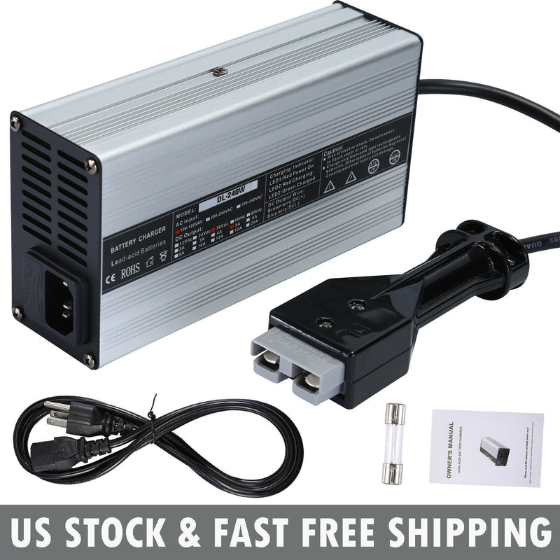 DURAFORCE 36 Volt 36V Golf Cart Battery Charger for MARATHON SB50 EZ GO Club Car US 83-94