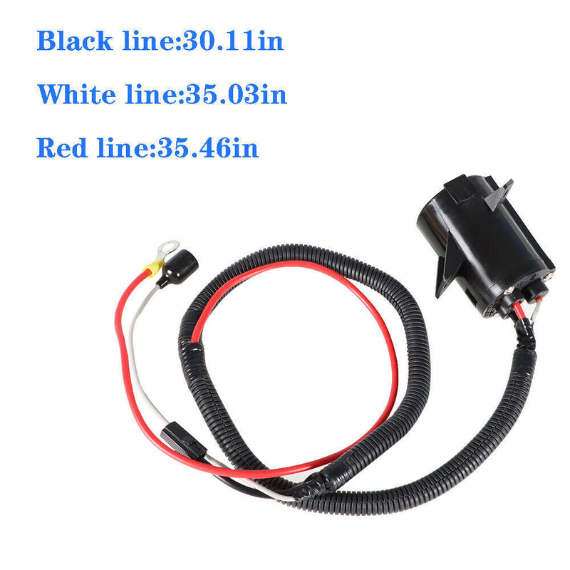 DURAFORCE 48V Charger Plug Receptacle For Club Car Precedent Electric 2004-Up Golf Cart