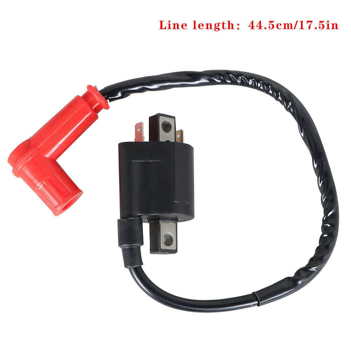 DURAFORCE For Yamaha Gas Golf Cart G9 90-95 Ignition Coil Ignitor CDI Box Spark Plug New