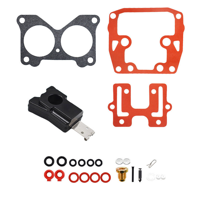 DURAFORCE 2pc Carburetor Rebuild Kit for Johnson Evinrude V-4 100 HP 1979-1980 115 HP 1969
