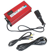 DURAFORCE 48Volt 10A Round 3 Pin Plug Charger with OBC bypass For Club Car Golf Cart