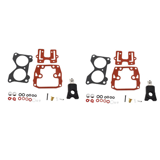DURAFORCE 2 X Carburetor Rebuild Kit for Johnson Evinrude V4 85 90 100 115 125 140 HP US