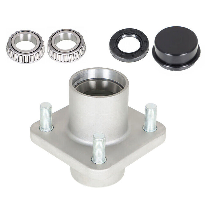 DURAFORCE Front Hub Assembly Wheel Hub ×2 For EZGO TXT/ Medalist G/E Golf Cart 1976-2001.5