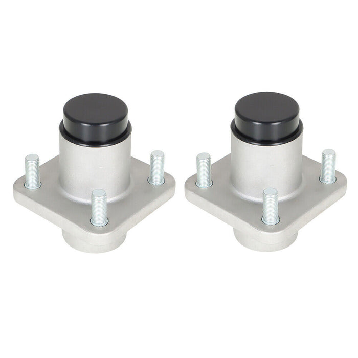 DURAFORCE Front Hub Assembly Wheel Hub ×2 For EZGO TXT/ Medalist G/E Golf Cart 1976-2001.5