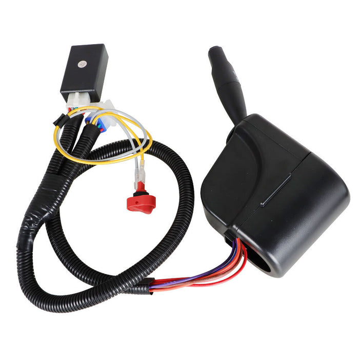 DURAFORCE Golf Cart 12V LED Light Turn Signal Kit with Horn Brake Hazard Light Switch