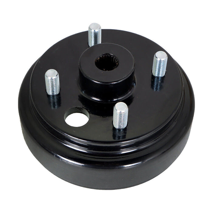 DURAFORCE Golf Cart Rear Brake hub Drums Brake Shoe Spring Kit For EZGO TXT Electric 96+