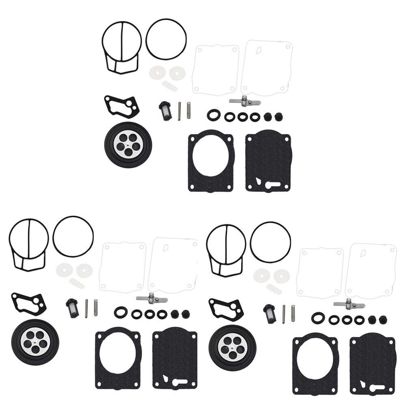 DURAFORCE Triple Carb Rebuild Kit For SEA-DOO VSP-L 1999-2003 LRV 2000-2003 RX 2000-2003
