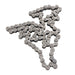 DURAFORCE #420 90L Rear Drive Chain For Coleman 196CC CT200U CT200U-EX BT200X Mini Bike