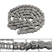 DURAFORCE #420 90L Rear Drive Chain For Coleman 196CC CT200U CT200U-EX BT200X Mini Bike