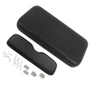 DURAFORCE Black Front Seat Cushion with Hardware For EZGO Medalist TXT 1994-2013 Golf Cart