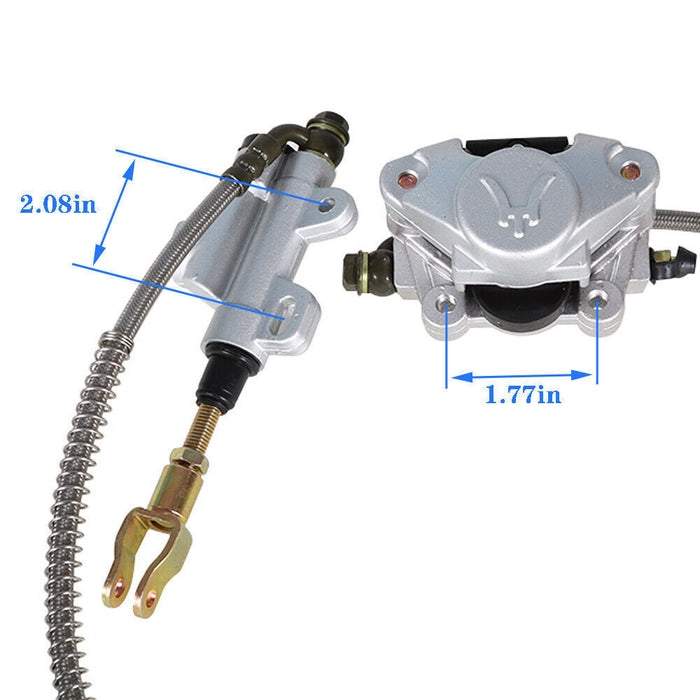 DURAFORCE 32" Rear Live Axle Kit+Brake Assembly+Sprocket Hub Go Kart / ATV / Drift Trike