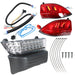 DURAFORCE For Club Car Precedent Golf Cart LED Headlight Tail Light Kit 2004-2008