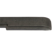 DURAFORCE Rear Bumper for Club Car DS 1993-Up Golf Carts Black Plastic #1016379