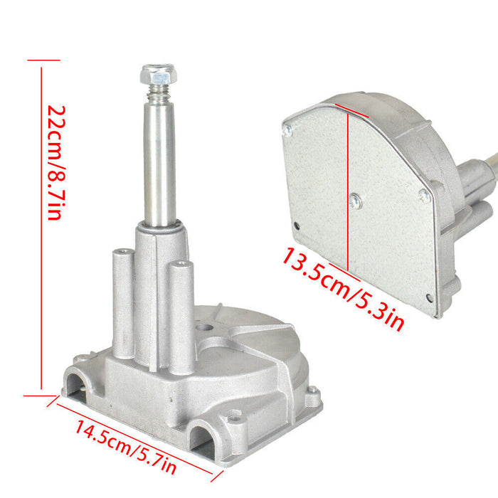 DURAFORCE 13 Feet Boat Rotary Steering System Outboard Kit SS13713 Marine With Wheel 13.5"