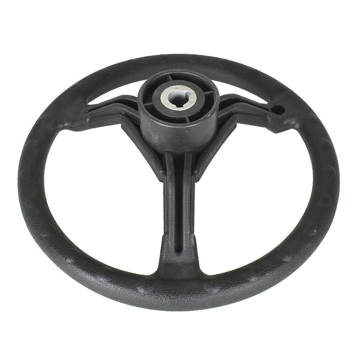 DURAFORCE 13 Feet Boat Rotary Steering System Outboard Kit SS13713 Marine With Wheel 13.5"